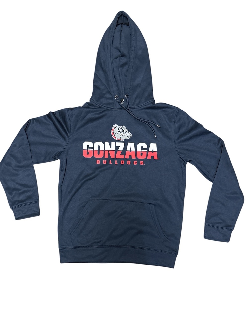 Colosseum Gonzaga Bulldogs Basketball Navy Hoodie Men’s Size: Small NWT